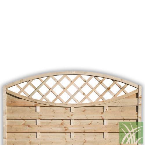 Sussex Oval Fence Panel 900mm x 1800mm
